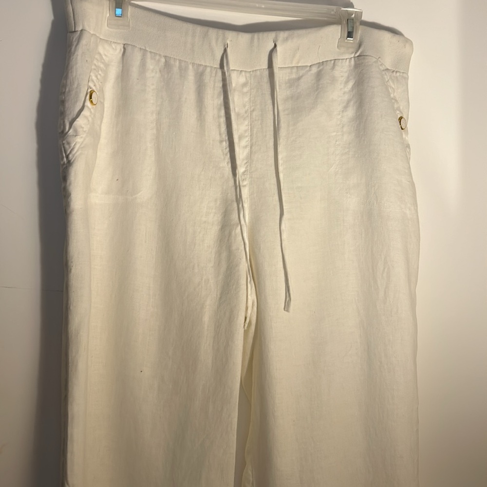 Womens White Casual Pants size 18 - Picture 2 of 10